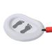 fanelod Inflatable Foot Bath for Pool | Portable Pool Feet Washer | White Inflatable Basin with Pump Foot Soaking Bath Basin for Swimming Pool Clean Feet