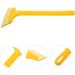 FOMIYES Beef Tendon Scraping scraper Ice Scraper deicer snow Snow for Car car deicer snow plow short handle 34.00X16.00X1.50CM Yellow - Buy Online on GoSupps.com