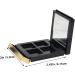  Beavorty Beavorty Empty Eyeshadow Palette Mini Makeup Organizer with Flip Lid for Travel - 4 Grids DIY Makeup Storage Box for Eyeshadow Lipstick and Blush - Buy Online on GoSupps.com