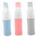 FOMIYES 3 Pcs Silicone Hair Dye Bottle Root Bottle Applicator for Hair Root Comb Bottle Hair Oil Applicator Root Comb Applicator Bottle Combs Anti-fall Hair Comb Food Grade Silicone