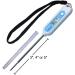 SHARPTEMP-V Veterinary Thermometer - Fast & Accurate Temperature Reading in 8-10 Sec, Beeps When Ready - Stainless-Steel Probe, Safe for All Farm Animals & Pets - 4 Probe - Buy Online on GoSupps.com