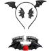 xbiez Girls Hair Clips Gothic Halloween Cosplay Devil Wing Hairpin Headband Punk Hair Jewelry Unique Black Headwear 4 - Buy Online on GoSupps.com