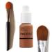 Glamza PHOERA Foundation Concealer Makeup + Flat Face Brush (109 MOCHA) - Buy Online on GoSupps.com