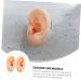 Silicone Leg Strap for Body Jewelry and Ear Piercings - Set of 4 Pieces | Artificial Ear Mold for Massage and Foley | Silicone Body Parts Silicone Mold - Light Yellow - Buy Online on GoSupps.com