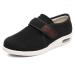 Outdoor Lightweight Anti Slip Arch Support Diabetic Slippers for Men Indoor Casual Breathable Non-Slip Therapeutic Diabetic Shoes Breathable Mesh Easy On/Off Mens Diabetic Shoes Plantar Fasciitis Buni 10 Black