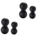 Magiclulu 4 pieces peanut yoga roll scarecrows in the free massage ball peanut ball yoga ball yoga ball massage devices for legs employment therapy fitness peanut balls mini