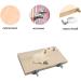 2PCS Bird Platform Flat Wooden Stand Pet Platform Climbing Platform Bird Cage Accessories for Small Animals Parakeets Budgies Chinchilla Hamster Rat Mouse Parrot Flat Platform - Buy Online on GoSupps.com