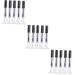 Healeved 15 Pcs Eyelash Brush Tube Empty Eyelash Tube Empty Mascara Tube Empty Eyelashes Tube Empty Tube 1 g (Pack of 1) Blackx3pcs