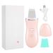 Skin Scrubber Face Spatula Pore Cleansing Exfoliating Agent Acne Extraction for Deep Facial Cleansing Face Cleaning Machine Acne Removal Skin Cleansing(Pink)