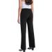 MAMAJEANS Cinzia Wide Leg Maternity Palazzo Trousers | Black | Over The Bump Full Panel | Perfect Work Office Pants for Pregnant Women - Buy Online on GoSupps.com