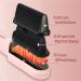 30s Fast Heating Hair Straightening Comb - Anti-Scald Auto Shut Off LED Display - Pink - Shop Internationally - Buy Online on GoSupps.com