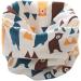 DEBAIJIA 0-6T Baby Scarves Beanie Hat Set - Cotton Winter Toddler Warm Unisex Printing Pattern - 3PCS Set - Buy Online on GoSupps.com