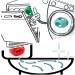Set of 3 - Anti-Limescale Magnetic Balls - (Dishwasher + Washing Machine + Toilet Tank - Protects against Limescale without Detergent - Powerful Magnetic Field 8K Latest Generation - Buy Online on GoSupps.com