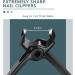 15mm Wide Jaw Nail Clippers - Stainless Steel Fingernail & Toenail Clippers for Thick Nails with Leather Case - 2 PCS - Buy Online on GoSupps.com