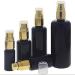 Violet Glass Spray Bottle - 100ml Purple Miron Glass with Gold Pump Atomizer | Light-Protective Kosmetex Bottle for Skincare - Buy Online on GoSupps.com