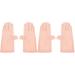FRCOLOR 2 Pairs Sun Protection Half Finger Gloves Hand Gloves for Protection Guantes Para De Mujer Sun Gloves Uv Manicure Gloves Miss Nylon