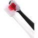 2pcs Couple Toothbrush Set - Black and White Heart Shaped Adult Toothbrushes - Buy Online on GoSupps.com