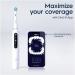 Oral-B iO5 Electric Toothbrush With Artificial Intelligence Gifts For Women / Men 1 Toothbrush Head & Travel Case 5 Modes Teeth Whitening UK 2 Pin Plug White + 4 Ultimate Clean Toothbrush White + Refills - Buy Online on GoSupps.com