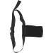 Adjustable Massage Bottle Holster | Waterproof Waist Bag for Spa & Salon | Customized Massage Oil Bag - Black - Buy Online on GoSupps.com