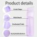 YEAPEAK 3 Pieces Hair Dye Comb Applicator Comb Bottle + Hair Dye Tool Set - 3 Hair Dye Brush Combs + Hair Dye Bowls Basic Tools for Colouring Hair (Purple White Pink) - Buy Online on GoSupps.com