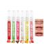 HADAVAKA Moisturizing Lip Oil Fruit Lip Gloss Plumper Clear Lip Oil Fruit Liquid Lip Oil Replenishes Water Moisturizes Lip Glaze Nonsticky Liquid Lipstick Can Keep Your Lips Plumper
