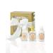 Shelley Kyle Sorella Mini Gift Set Includes Travel Size Perfume Lotion And Shower Gel Packaged in Beautiful Cream and Gold Gift Box with Ribbon Floral Fresh
