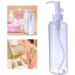 Pump Bottle Plastic Press Transparent Lotion Dispenser Bottle Cosmetic Containers for Travel 100ML Plastic Press Bottle - Buy Online on GoSupps.com