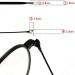 Buy EFARMA Glasses Replacement Arm Leg - Metal Temples Black Glasses Accessories 1 Pair for Durable Temple Replacement - Buy Online on GoSupps.com