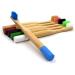 FRCOLOR 8 Pcs Bamboo Toothbrush Set - Soft Bristle Eco-Friendly Toothbrushes for Adults & Women - Buy Online on GoSupps.com