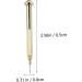 FRCOLOR 3pcs Nail Drilling Drill Acrylic Nail File Drill Bit Finger Nail Drill Nail Piercing Tool Drill Machine Bit Manicure Drill Piercing Tools Nail Art Tool Hand Drill Metal Main Drill 6.5x0.8cm Golden - Buy Online on GoSupps.com