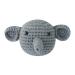 Improved crochet beads baby pacifier chain decorations DIY mini knitted elephant heads soft cotton PVC-free pacifier chain clip newborn