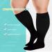 WOOAUTO Compression Stockings for Men & Women - 2 Pairs Thick Calves 3XL Skin Color Support Socks for Thrombosis Leisure & Pregnancy - Buy Online on GoSupps.com