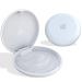 ARGOMAX braces box braces box Dento Box splint box (also for bite splint night guard) 2 pieces KFO box (white)