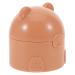 Bo te Poudre Portable D Ourson 50 G R cipient Poudre Rechargeable pour B b Plastique Hypoallerg nique tui tanche et Compact Voyage et Usage Quotidien