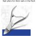 Nail Clipper Kit Nail Care Tools Pedicure with Finger Nail Cutter Clipper File Scissor for Seniors Men Women (Color : Silver B) - Buy Online on GoSupps.com