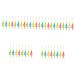 Ultechnovo 40 STK Small Krokodil toothbrush children's toothbrush decorative toothbrush toy cleaner cleaning brush cleaning tool for baby teeth hand toothbrush children stick