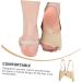 Hemoton Gel Bunion Sleeve Straightener Hallux Valgus Pad Protector - Pinky Protectors Care - 1 Pair - Durable Cloth - 22x7.5cm - Buy Online on GoSupps.com