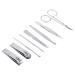 Nail Scissors kit Nail Cutter for Family Use Professional(black)