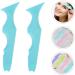 VILLFUL 2pcs Silicone Beauty Ruler Eyelash Mascara Eyelash Tool Eyeliner Silicone Stencil Make up Applicator - Buy Online on GoSupps.com