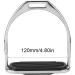 Salutuya 4.8 Comfortable Iron Stirrups with Rubber Pad for Safe & Pain-free Riding - Buy Online on GoSupps.com