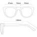 Tofox Kids Glasses Frame - Prescription Anti Blue Light Lens for Boys & Girls Ages 6-12 | Color 3 - Buy Online on GoSupps.com