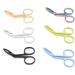 Yutoner 6-Piece Scissors-Shaped Slanted Tip Eyebrow Tweezers Set - Stainless Steel Handle, Multicolor - Brow Hair Remover - Buy Online on GoSupps.com