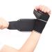 Hually Adjustable Wrist Support Brace for Men and Women - One Size Fits All | Breathable & Comfortable Wrist Wraps for Bench Press, Weightlifting, Gym Sports - Buy Online on GoSupps.com