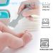 3pcs Baby Diaper Cream Spatula Baby Mini Bum Brush with Suction Cup Diaper Cream Silicone Applicator Newborn Butt Paste Spatulas for Aquaphor Desitin Grey Blue White - Buy Online on GoSupps.com
