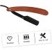 Magiclulu Manual Razor Holder Bracket - Professional Barber Tools for Clear Face & Beard - Red Sandalwood | 14.8x2.7x0.9cm - Buy Online on GoSupps.com