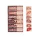 Beliky Girl 6 PCS Lip Plumper Gloss Jelly Color Lipstick Set Lip Plumping Balm Plumper Lip Gloss Treatment - Enhancer Hydrated Lips Hydrater Eliminer les rides de s cheresse (ensemble B)
