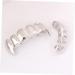 Buy Coheali Hip-Hop Style Grill Accessories for Men | Halloween Teeth & Lower Tooth Cover Clasp - Exquisite 5x1x0.2cm Grill Clip - Buy Online on GoSupps.com
