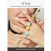 ohora Semi Cured Gel Nail Strips (N Veil) - Salon-Quality, Long Lasting, Easy to Apply & Remove - Compatible with Any Nail Lamps - Includes Prep Pads, File & Wooden Stick - Buy Online on GoSupps.com