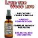 Patchouli Vanilla Cedar Natural Perfume/Cologne | Aromatherapy Mist for Relaxation, Stress Relief, and Meditation | 100% Pure Essential Oils - Buy Online on GoSupps.com