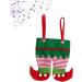 RORPOIR Christmas Candy Bag Santa Claus Goodie Bags Candy Bag for Christmas Bag for Red Handbag Red Medium - Buy Online on GoSupps.com